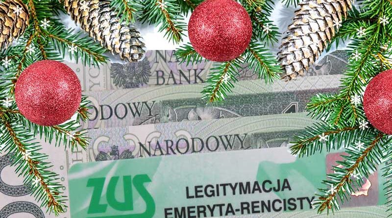 Emerytury i renty przed świętami
