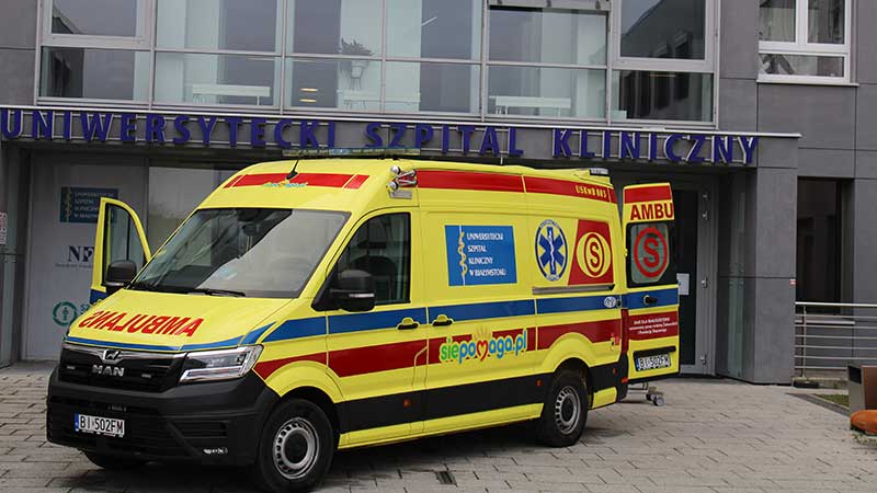 Nowy ambulans w USK