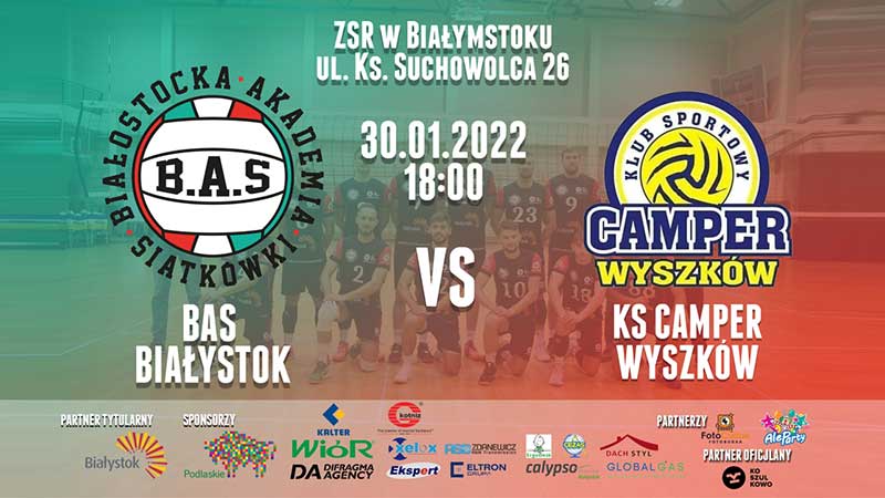 Mecz BAS Białystok - KS Camper Wyszków