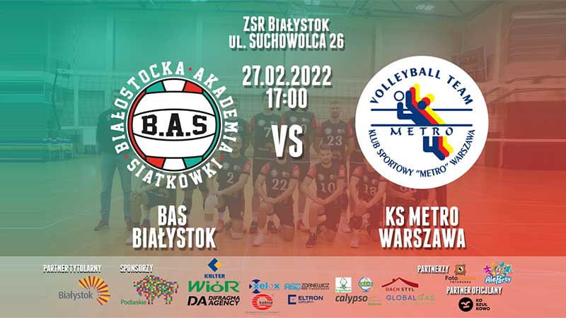 BAS Białystok vs KS Metro Warszawa
