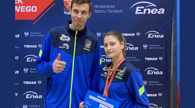 Michalina Górska wróciła z medalem
