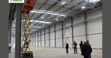 hala produkcyjna w fabryce SaMASZ