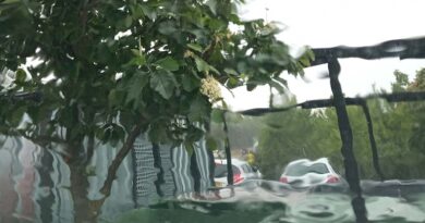 burze z silnym deszczem