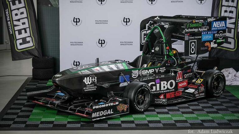 Nowy bolid Politechniki Białostockiej