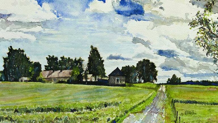 Akwarelowe pejzaże Podlasia - wędrówka