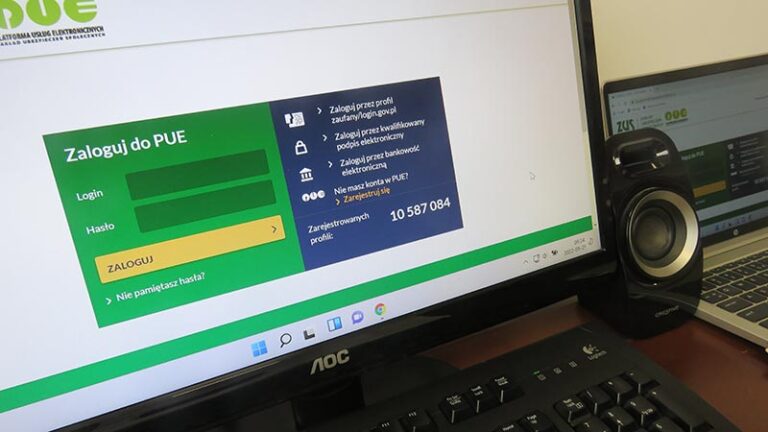 aktywny profil na PUE ZUS