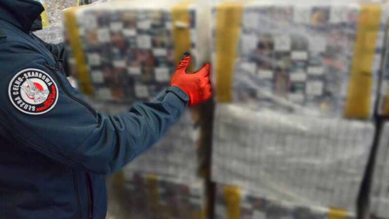 Przemyt papierosów udaremniony przez funkcjonariuszy KAS