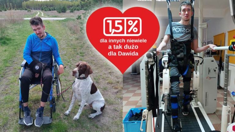 Pomóżmy Dawidowi przekazując 1,5%