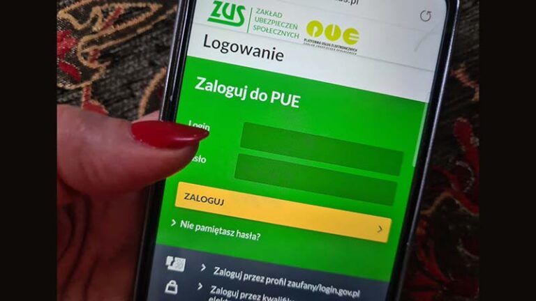 konto na PUE
