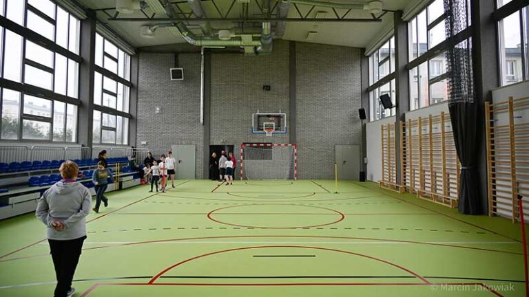 Sala gimnastyczna w SP Nr 46