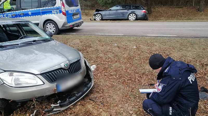 Pijany kierowca BMW sprawcą wypadku