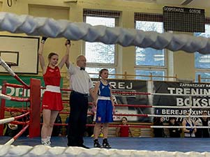 Zawodniczki UKS Boxing Sokółka