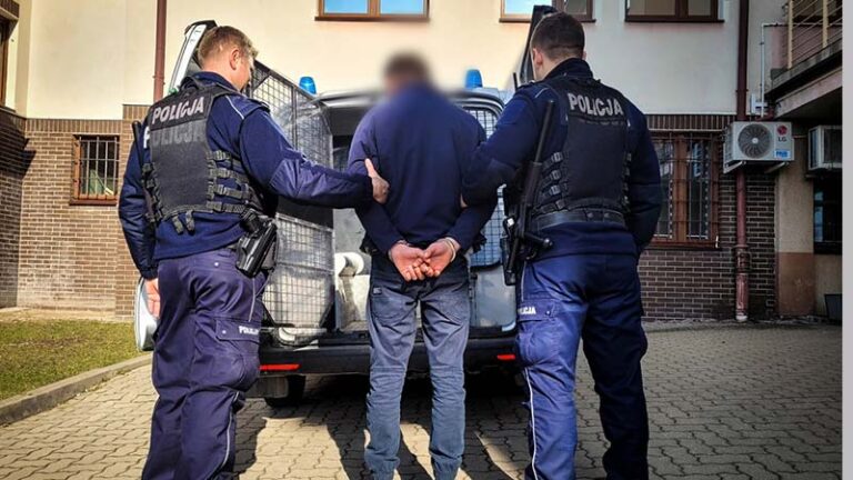 policja zatrzymała podejrzanego o posiadanie narkotyków