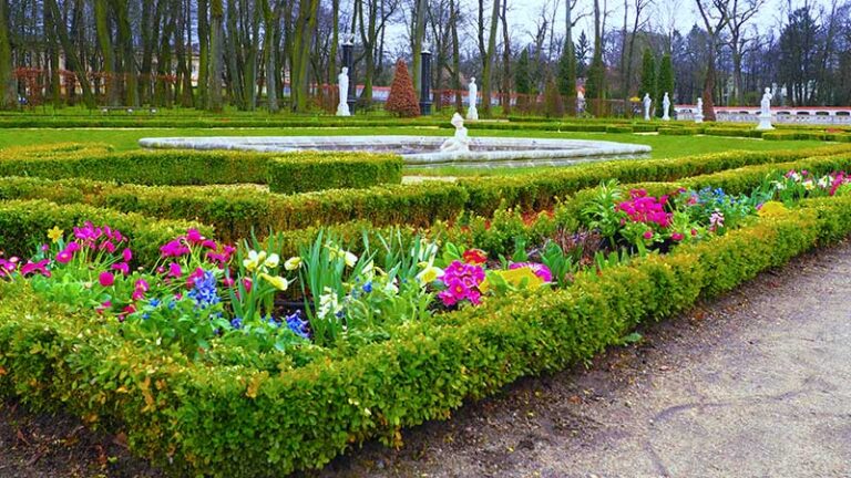 Wiosna w ogrodzie Branickich