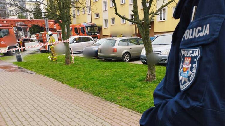 Wybuch gazu w Wysokiem Mazowieckiem