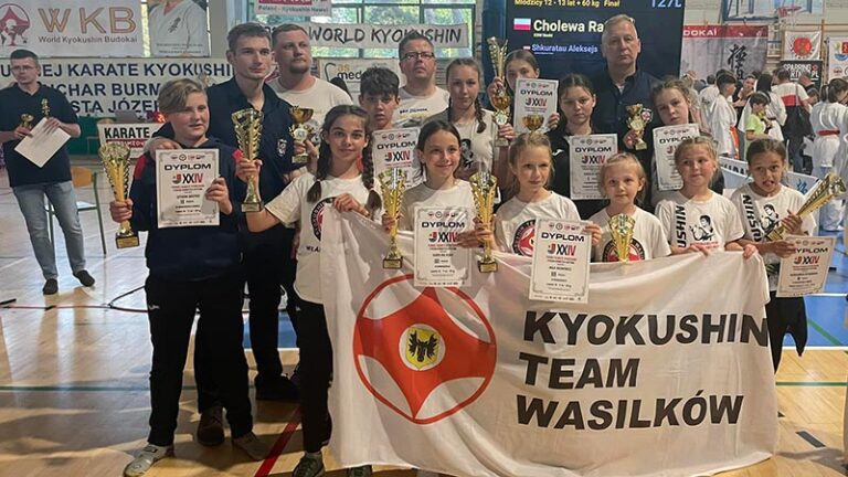Zawodnicy Kyokushin Team Wasilków