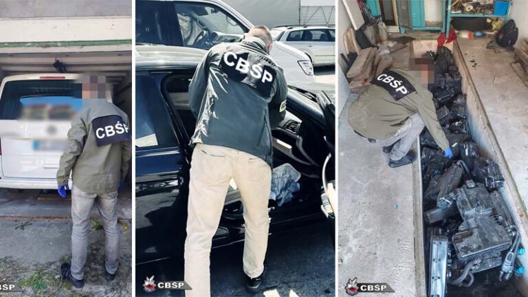 zlikwidowano 5 „dziupli samochodowych”