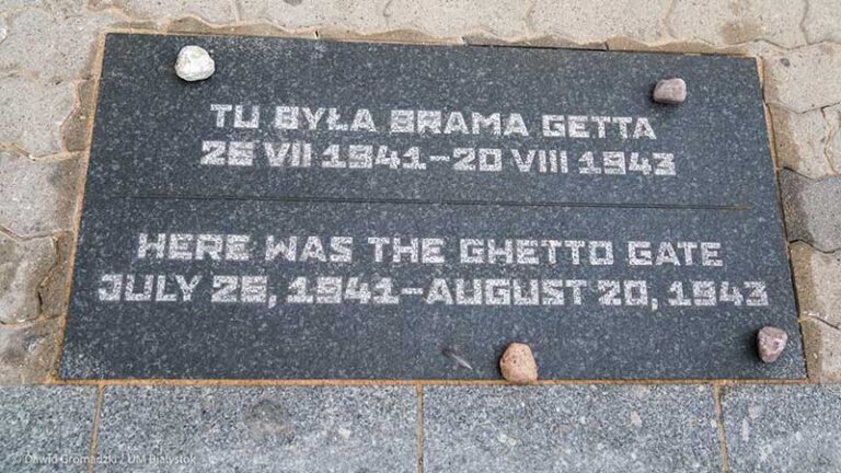 Pamięć o bohaterach getta