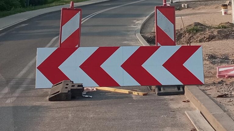 Utrudnienia przy ulicy Warszawskiej