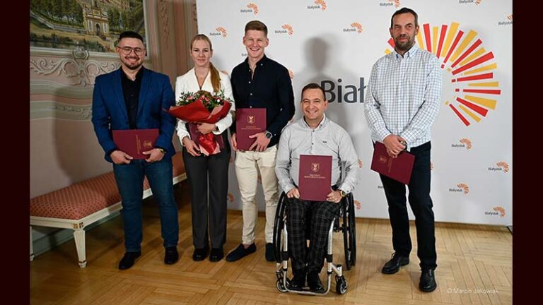 Nagrodzeni zawodnicy i trenerzy