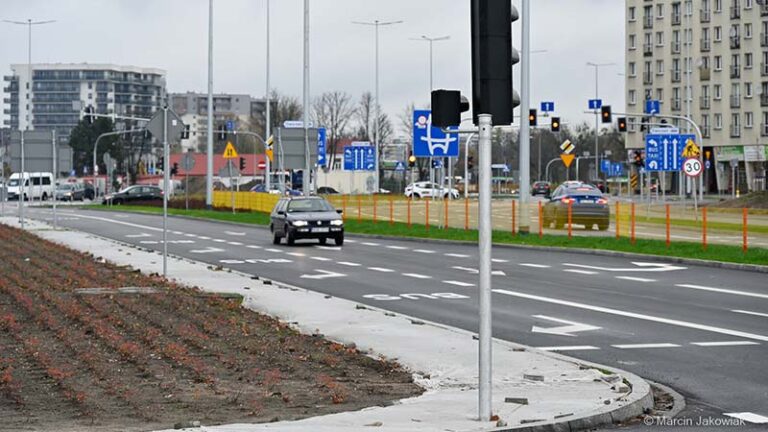 Nowo rozbudowane ulice