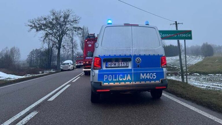 ucierpiał kierujący BMW