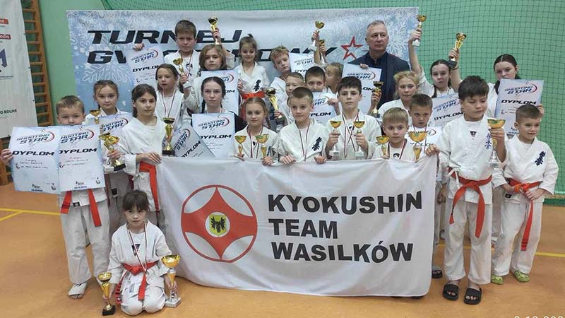 turniej gwiazdkowy dla zawodników Kyokushin Team Wasilków