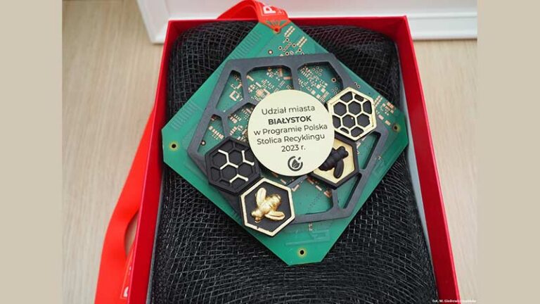 Białystok wyróżniony w konkursie Polska Stolica Recyklingu