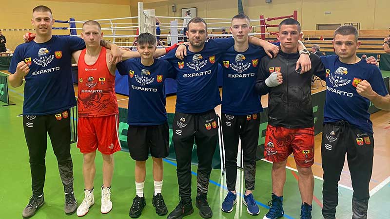 tytuł najlepszego zawodnika w swojej kategorii dla zawodnika UKS Boxing Sokółka