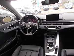 kierownica i deska rozdzielcza - Audi A4 B9 Quattro