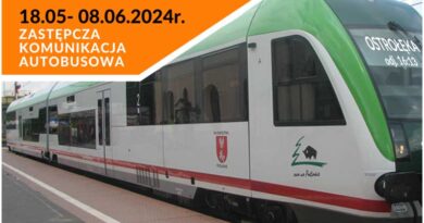 autobusy zastąpią pociągi POLREGIO