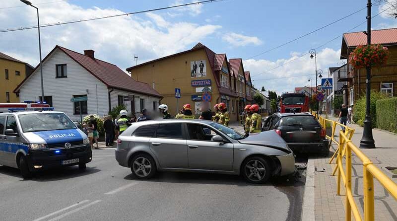 spowodował kolizję i uciekł