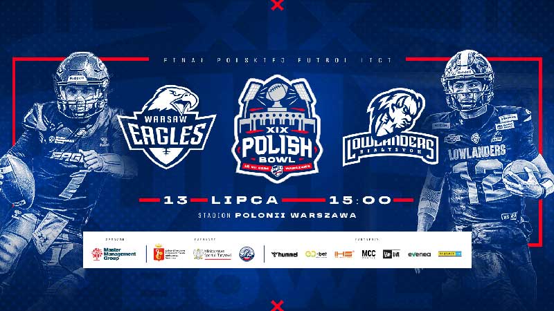 Warsaw Eagles i Lowlanders Białystok w meczu finałowym o Mistrzostwo Polski