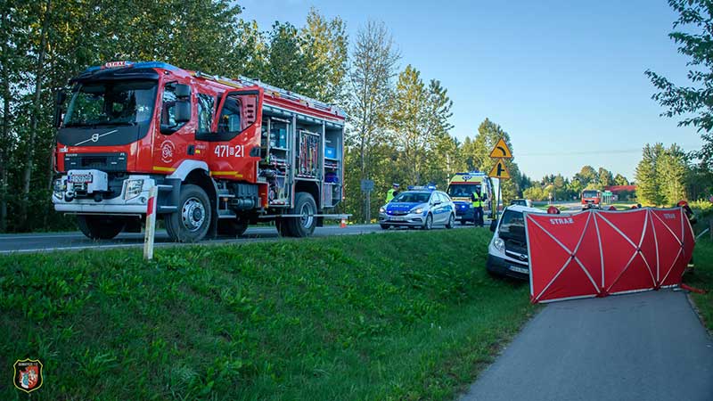 śmiertelny wypadek w Siemiatyczach