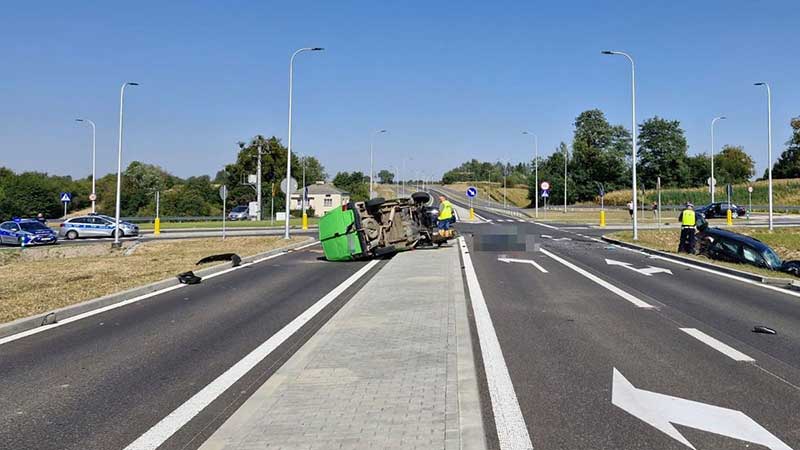 tragiczny wypadek w Strzelcach