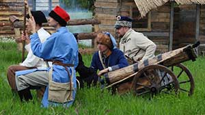 rekonstrukcja historyczna w Choroszczy