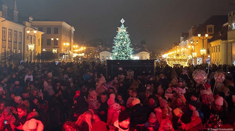 Kolorowo i świątecznie w Białymstoku