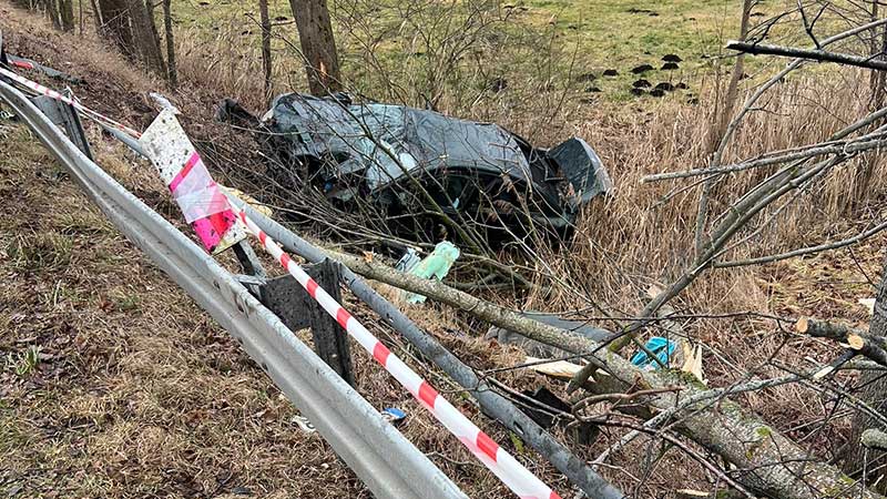 stracił panowanie nad pojazdem