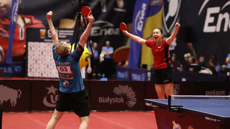 Mistrzostwa Polski w tenisie stołowym - BIałystok 21-23.03.2025r.
