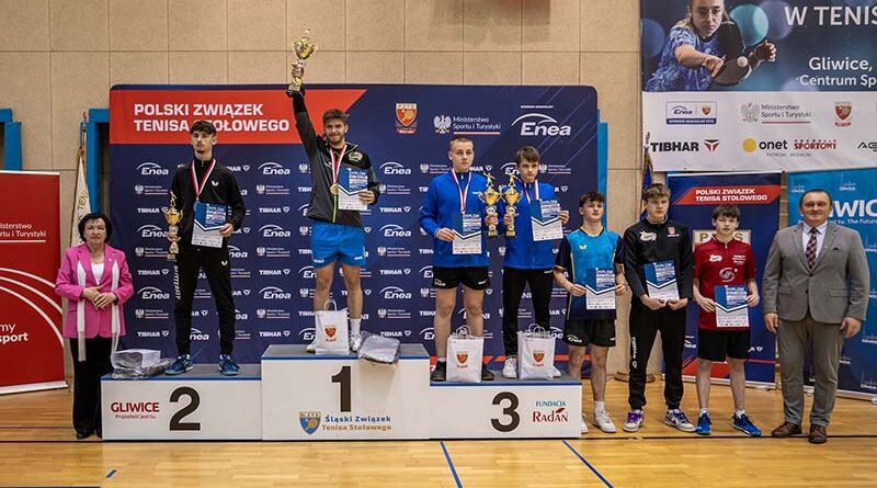 Alan Kulczycki został indywidualnym Mistrzem Polski w tenisie stołowym do lat 19!