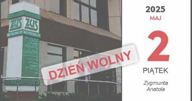 2 maja ZUS będzie zamknięty