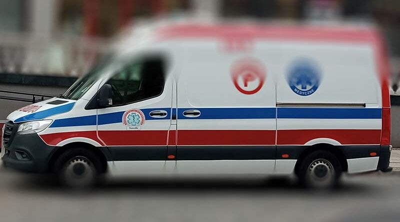 potrącony przez samochód 11 latek trafił do szpitala