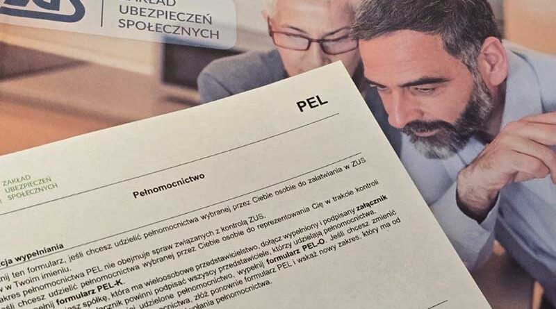 pełnomocnictwo do załatwiana spraw ZUS-ie