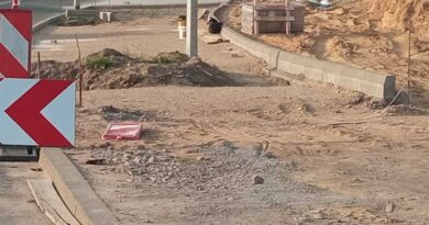 Zamknięcie drogi w miejscowości Jeroniki