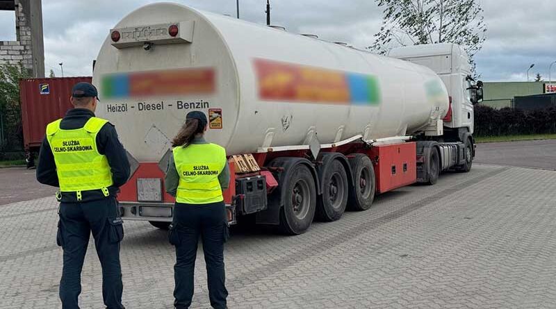 Transport nielegalnego paliwa