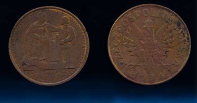 Odbitka monety 5 złotych czerwcowym zabytkiem miesiąca