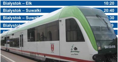 zmieni się rozkład jazdy pociągów REGIO kursujących w województwie podlaskim