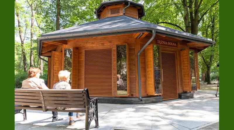 sucha tężnia solankowa w białostockim Parku Planty jest już dostępna dla mieszkańców