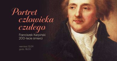 Franciszek Karpiński bohaterem wystawy w Ratuszu