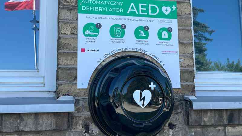 defibrylatory AED w Choroszczy!